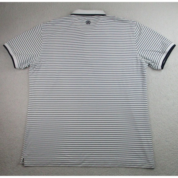 G/Fore Polo Shirt Mens‎ XL Striped Performance Golf Classic Lightweight - Picture 7 of 8